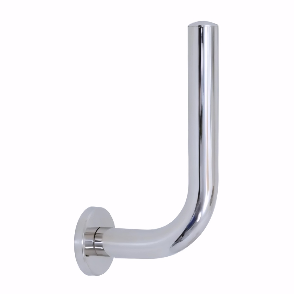 Portarrollo higiénico doméstico en Acero Inox/Pulido serie Máxima reserva
