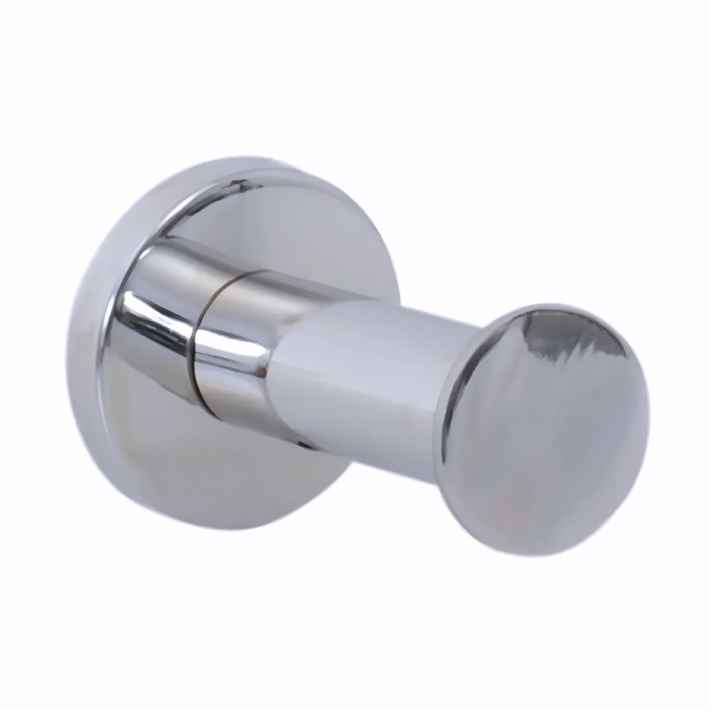 Percha de baño en Acero Inox/Pulido serie Máxima recta