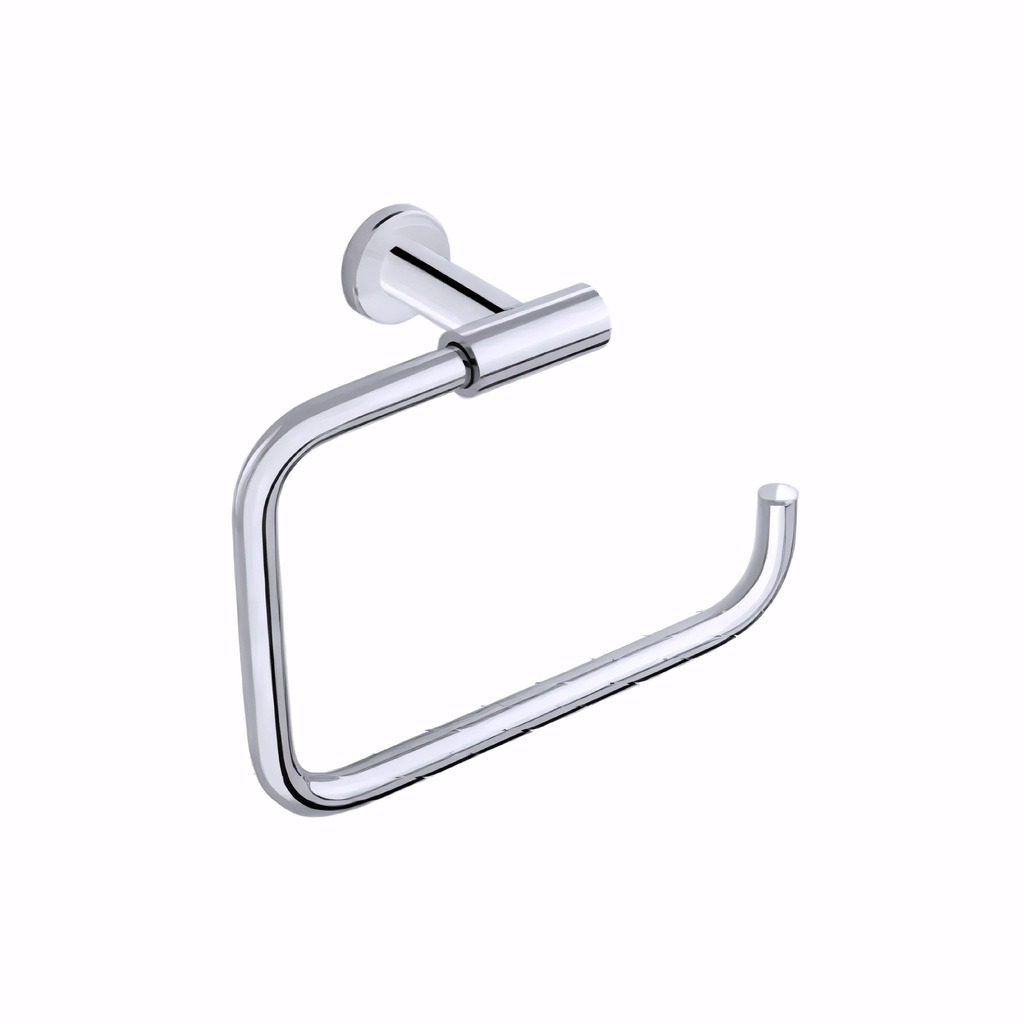 Toallero en Latón/Cromado serie Architect anilla 16 cm