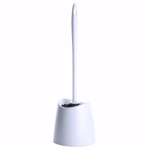 [0504001] Escobillero en Plástico/Blanco a suelo Standard