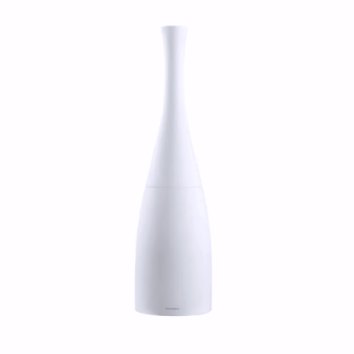 [0505071] Escobillero en Plástico/Blanco mate serie Saku a suelo