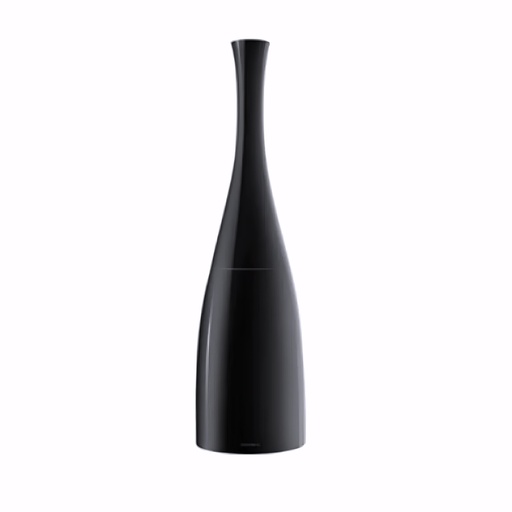 [0508072] Escobillero en Plástico/Negro brillo serie Saku a suelo