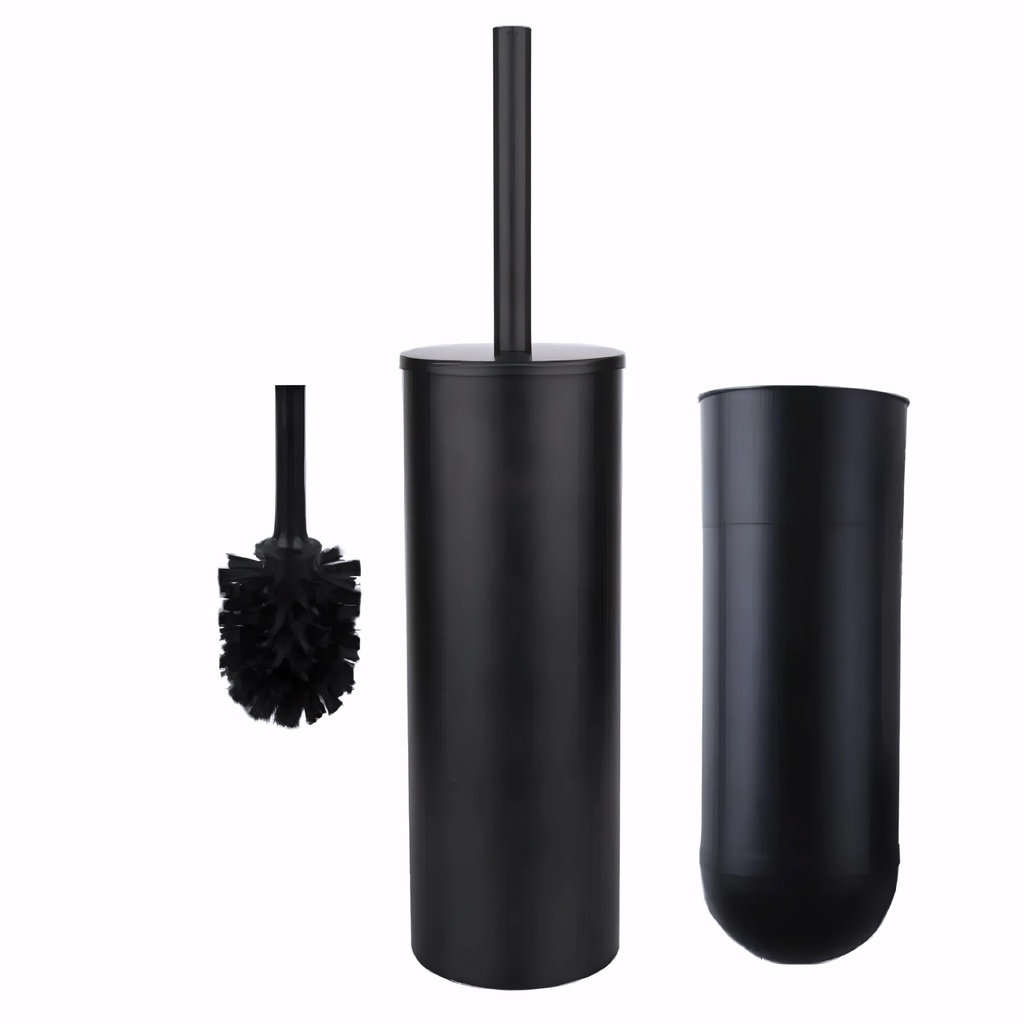 Escobillero en Acero Inox/Negro a suelo/pared