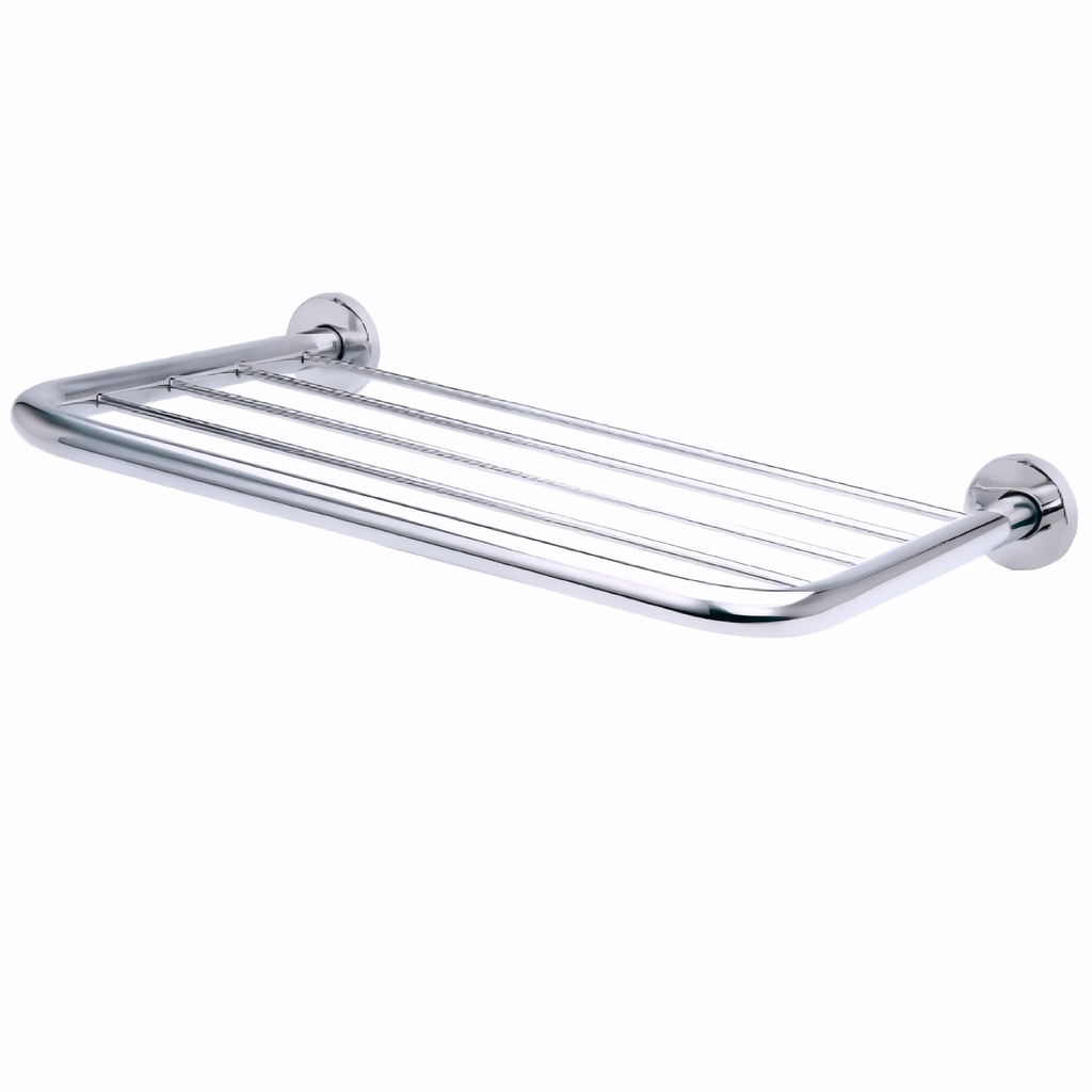 [0700012] Toallero repisa en Acero Inox/Pulido serie Máxima