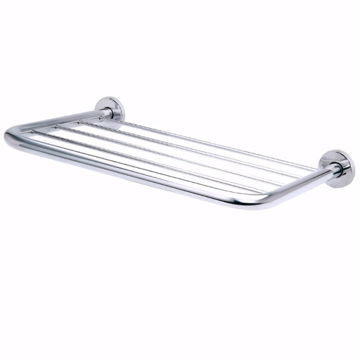 [0700012] Toallero repisa en Acero Inox/Pulido serie Máxima