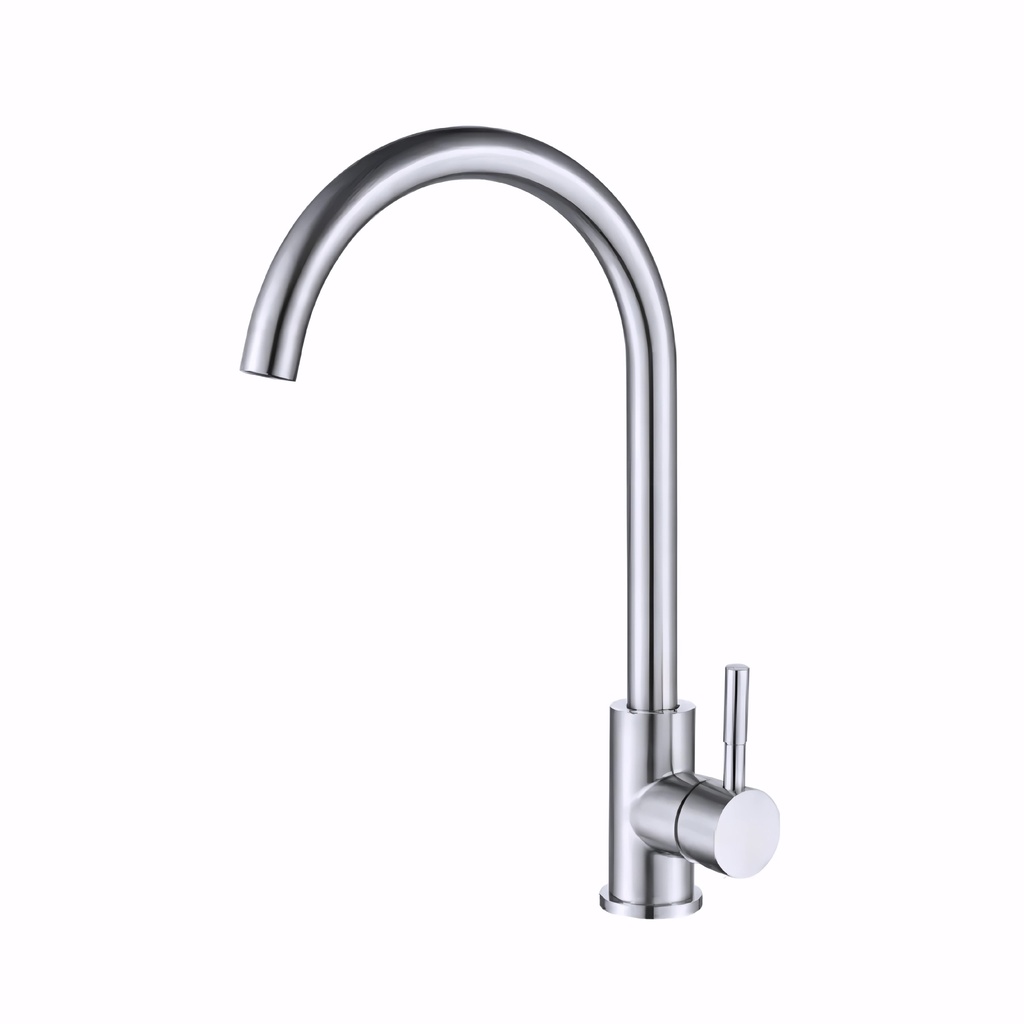 Monomando Fregadero Vertical Inox 304 Satinado