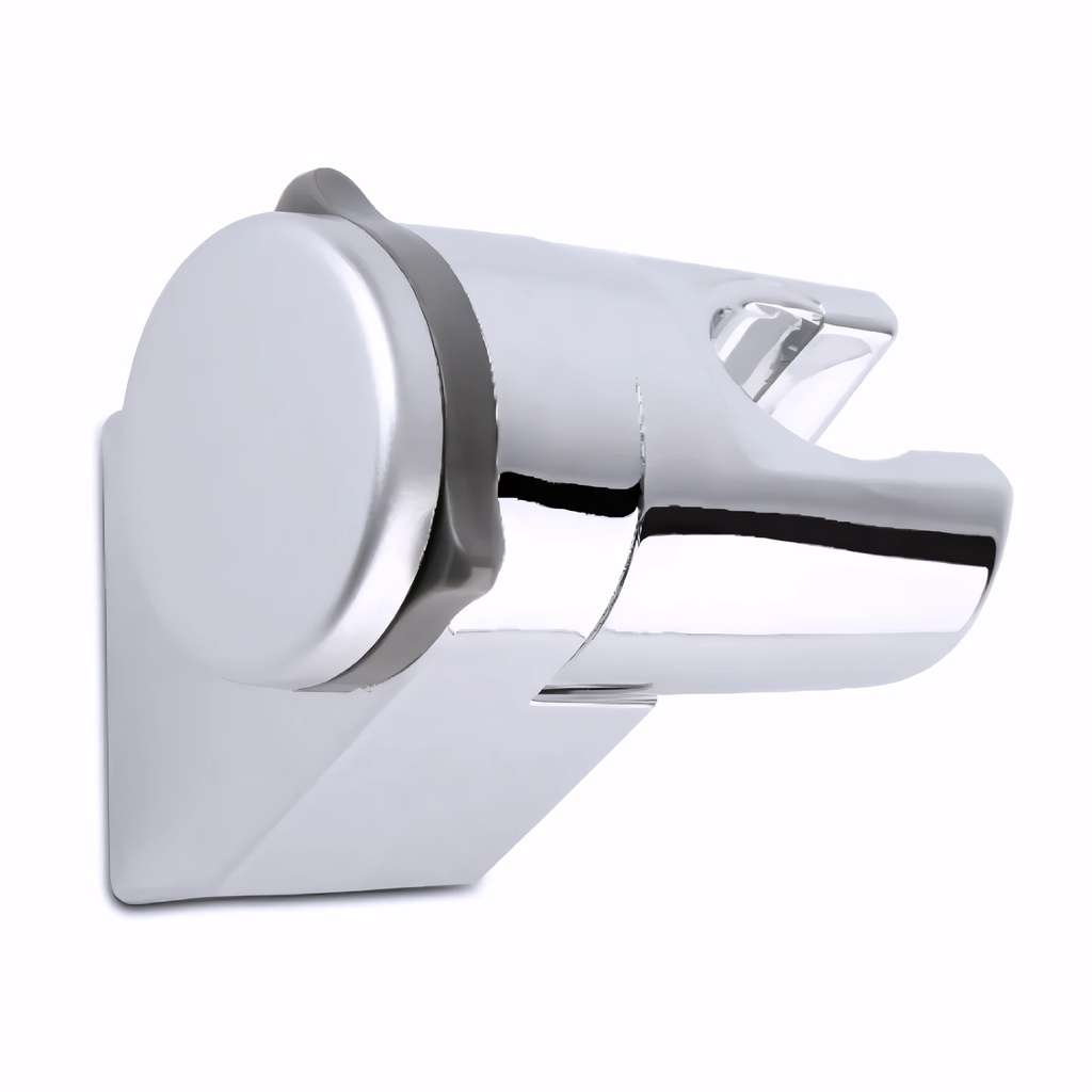 [1300001] Soporte mango de ducha en Plástico ABS / Cromado a pared