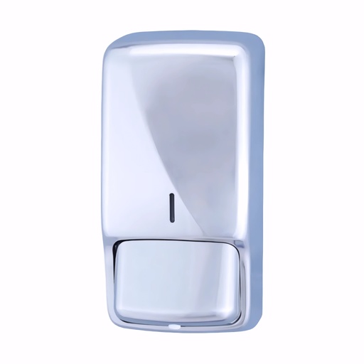 [1601404] Dosificador de gel en espuma en Acero inox / Brillo 800 ml pulsador para carga