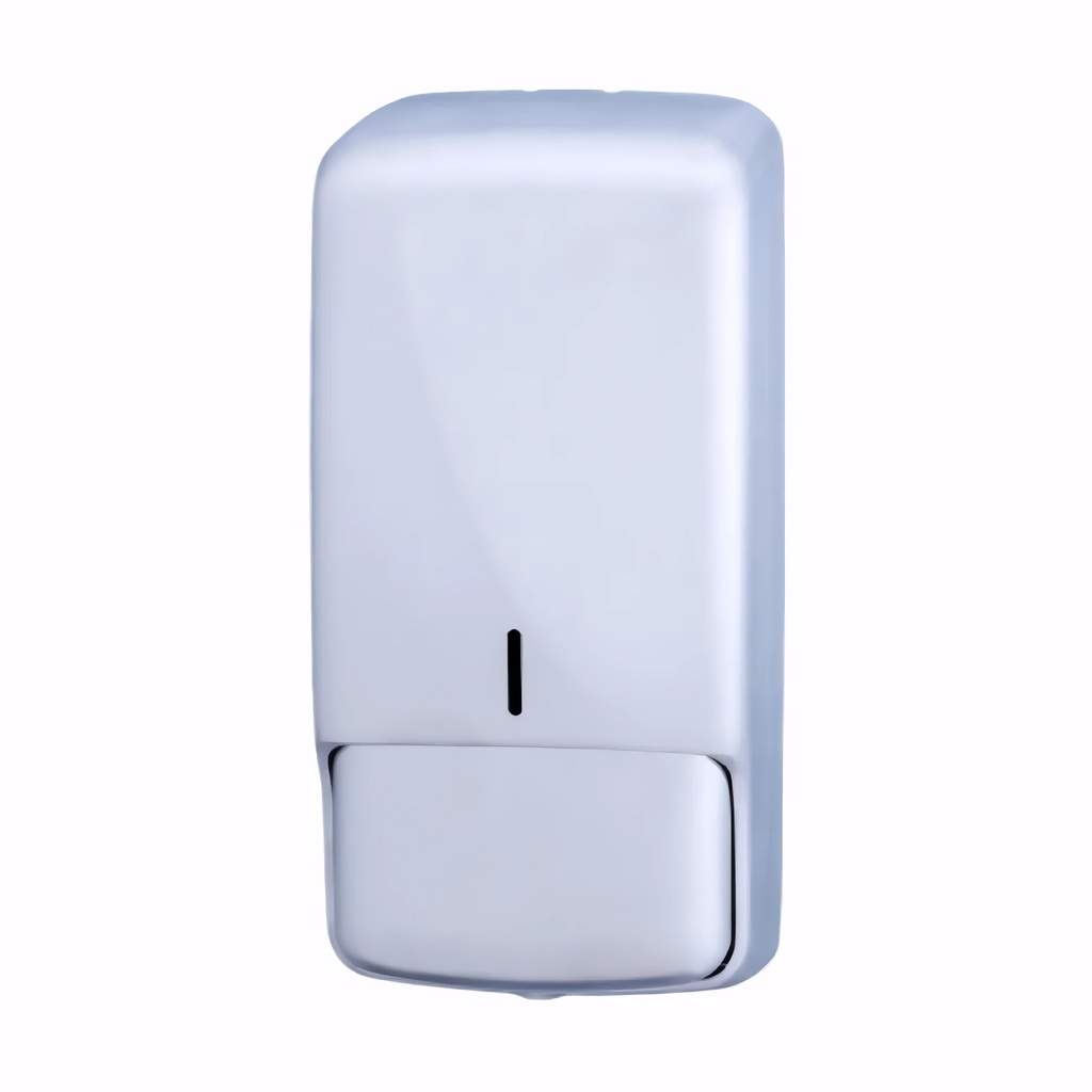 Dosificador de gel en Acero inox / Satinado 800 ml pulsador con carga
