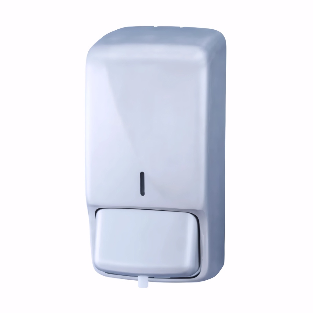 [1603405] Dosificador de gel en espuma en Acero inox / Satinado 800 ml pulsador con carga