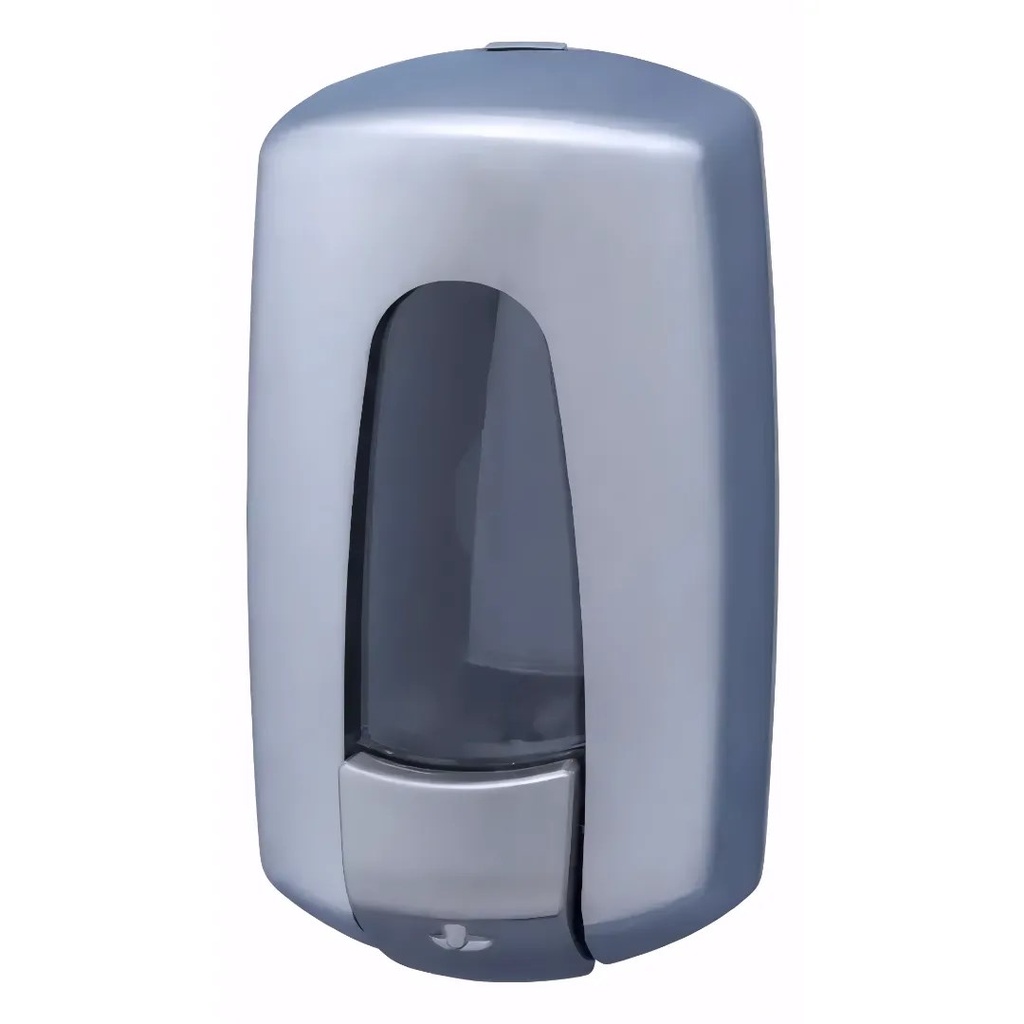 [1603510] Dosificador de gel en Acero inox / Satinado 900 ml pulsador rellenable Aitana