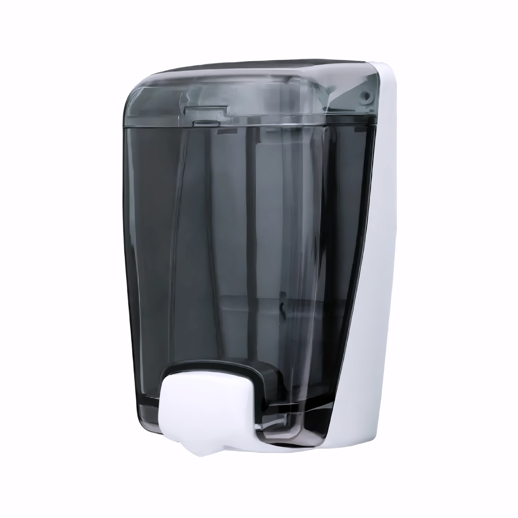 Dosificador de gel en Plástico / Blanco y fumé 1000 ml pulsador rellenable