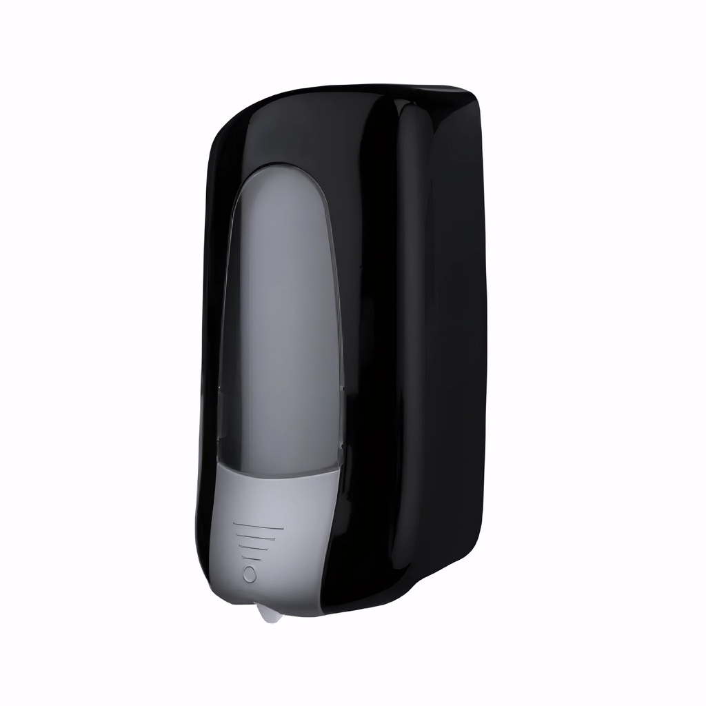 [1609621] Dosificador de gel en Plástico / Negro 1000 ml pulsador con carga Aitana Mix