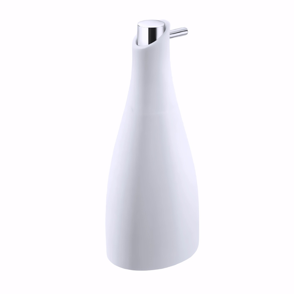 Dosificador de gel en Cristal acrílico / Blanco mate encimera