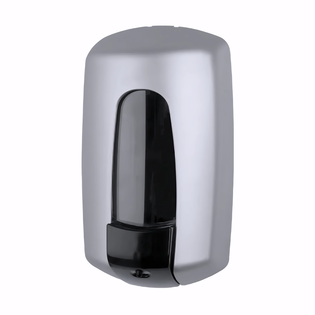 Dosificador de gel en Plástico / Silver 900 ml pulsador rellenable Aitana