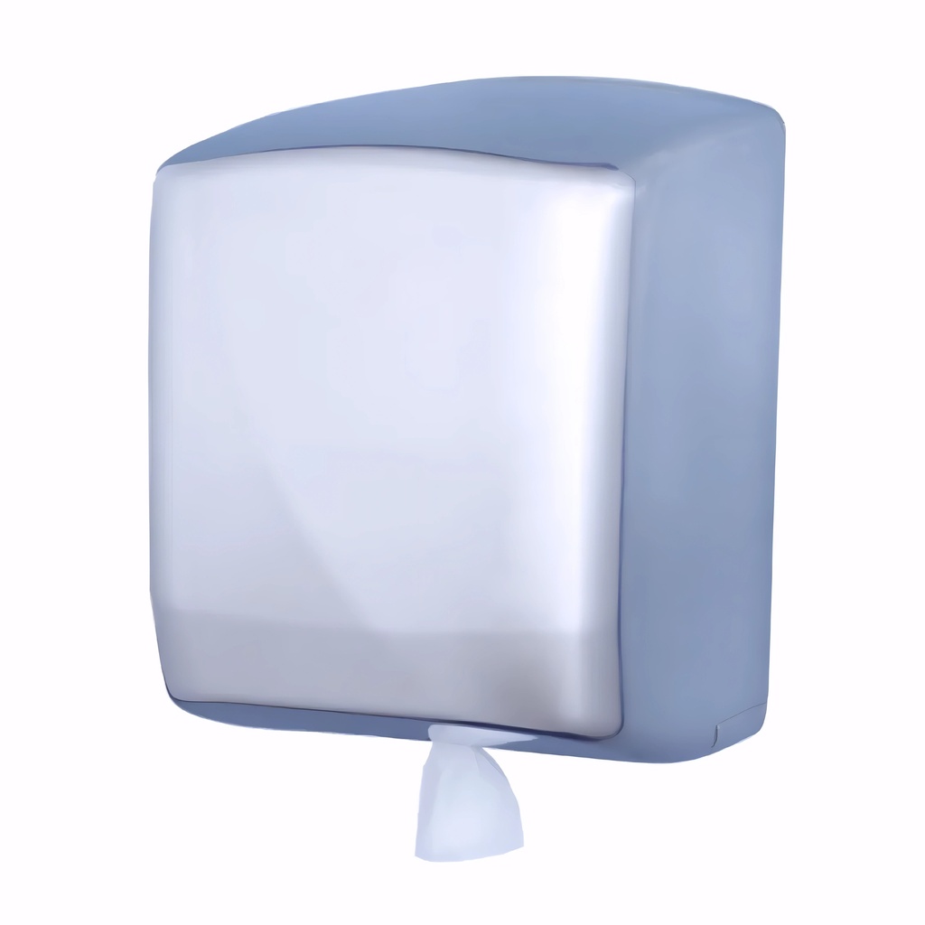 Dispensador papel de manos Mecha en Acero inox / Brillo