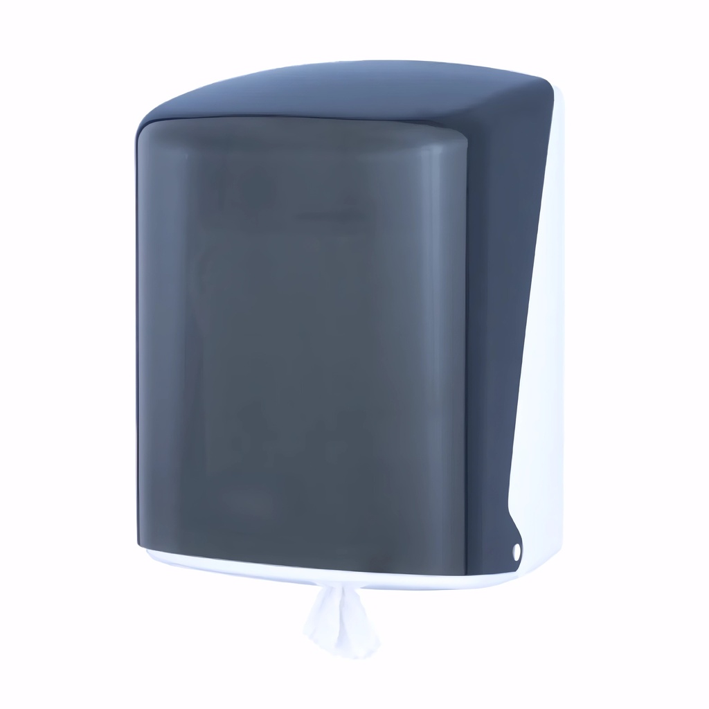 Dispensador papel de manos Mecha en Plástico / Fumé