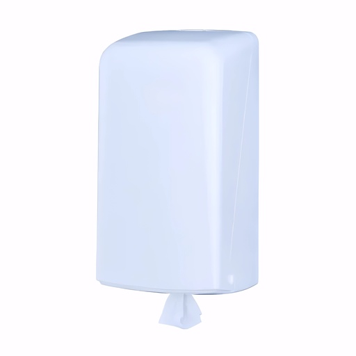 [1702001] Dispensador papel de manos Mini mecha en Plástico / Blanco