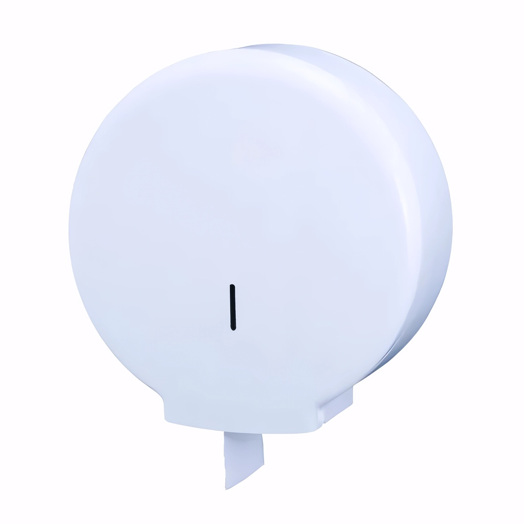 Dispensador papel higiénico Industrial en Plástico / Blanco Ø rollo 260 mm