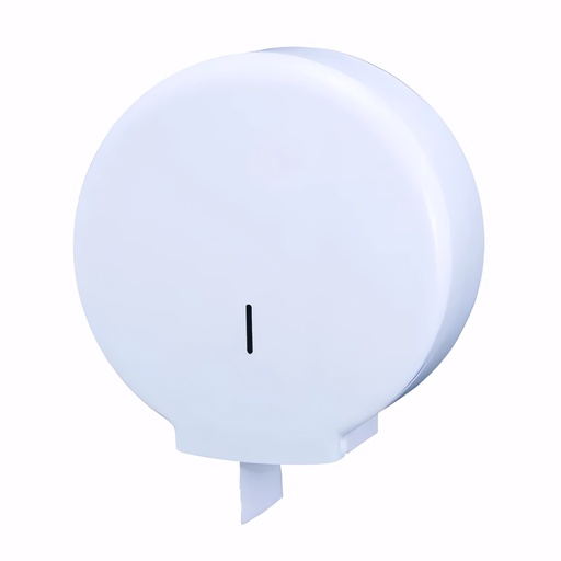 [1800005] Dispensador papel higiénico Industrial en Plástico / Blanco Ø rollo 260 mm