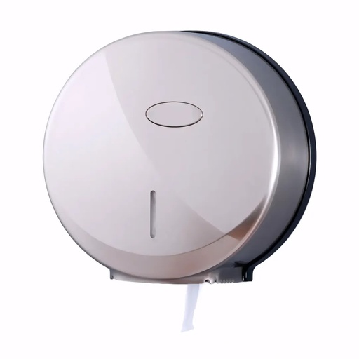 [1800036] Dispensador papel higiénico Industrial en Plástico / Niquelado Ø rollo 220 mm