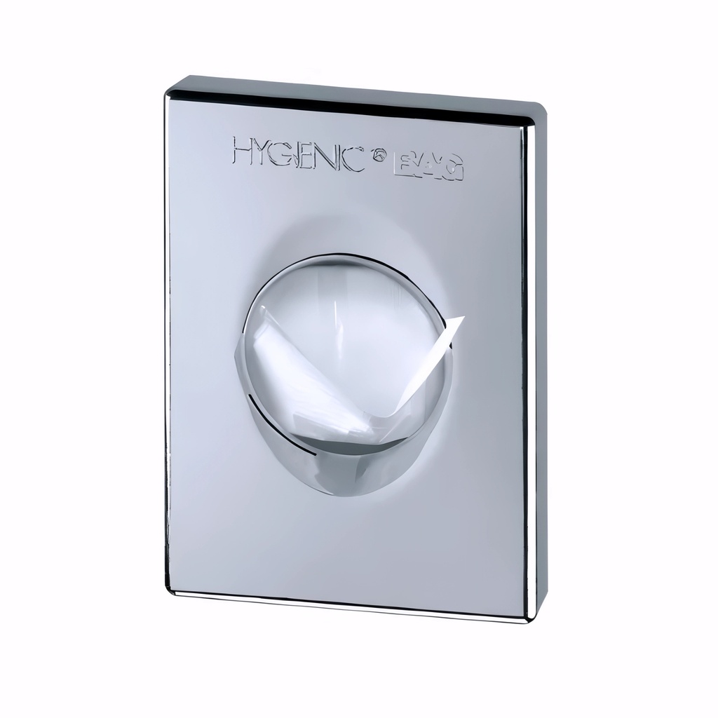 [1900011] Porta bolsas higiénicas en Plástico Cromado