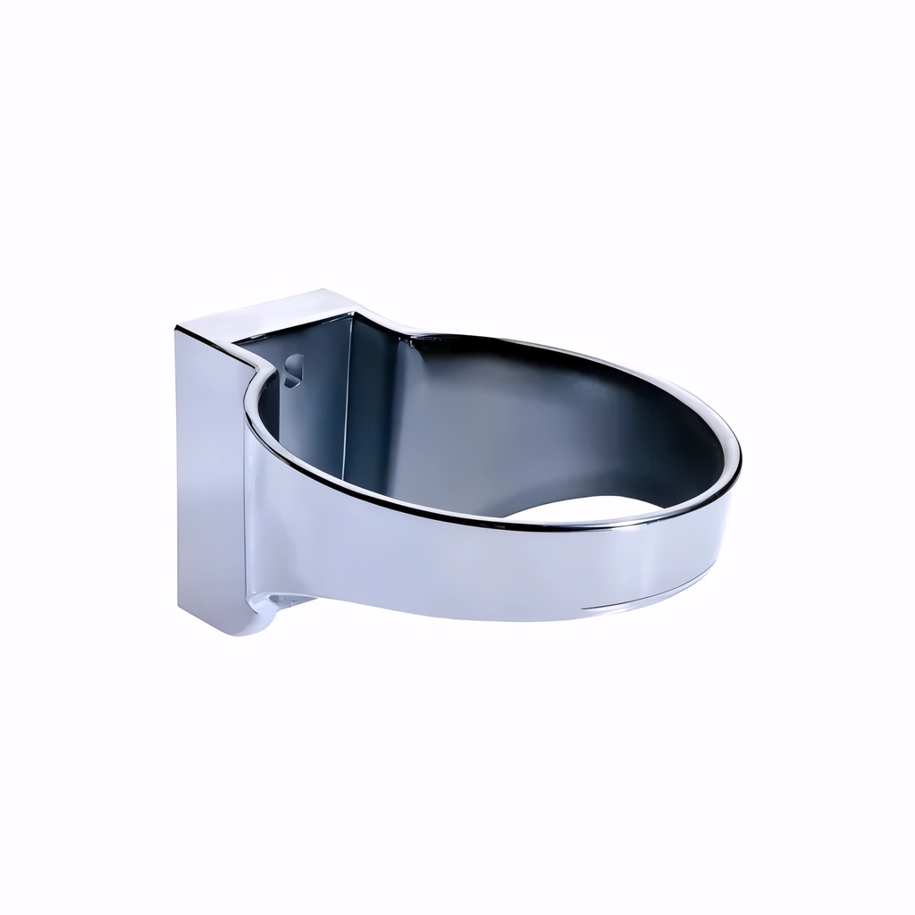 [2301345] Soporte pared Cromo Jolly Plástico para secadores de cabello