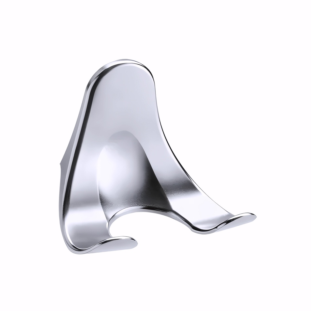 Soporte pared Satinado Universal Plástico para secadores de cabello