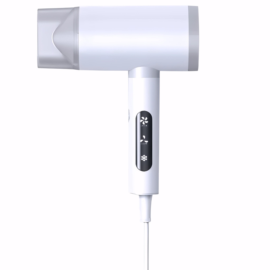 [2341800] Secador de cabello 1875 W Blanco Táctil GCM