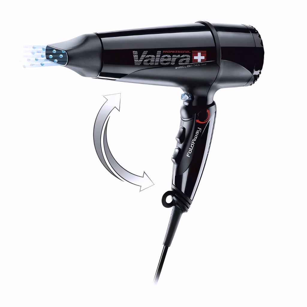 Secador de cabello 2000 W Negro plegable