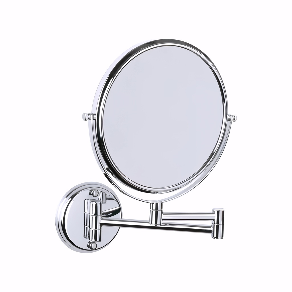 [2410106] Espejo de aumento 2 brazos / 2 caras x 3 aumentos Redondo