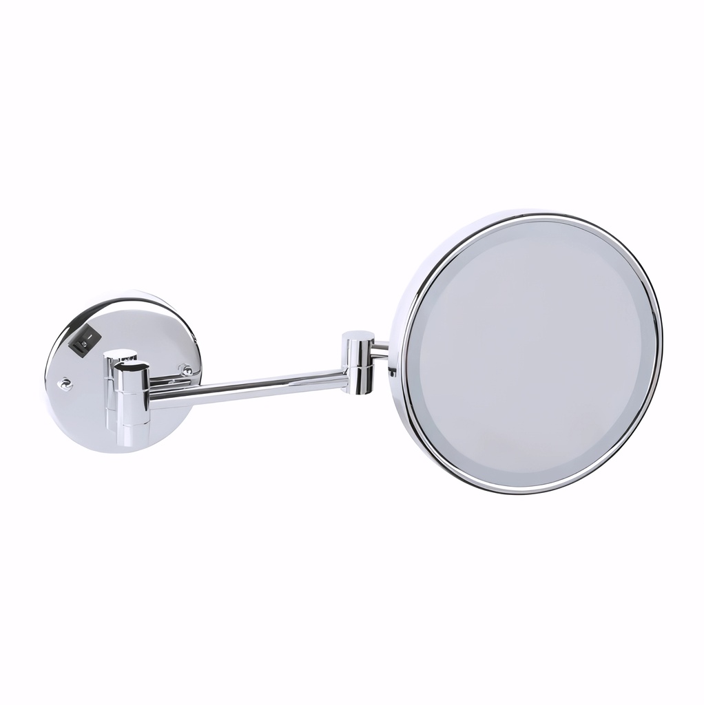 [2430529] Espejo de aumento 2 brazos / 1 cara x 3 aumento con luz Redondo