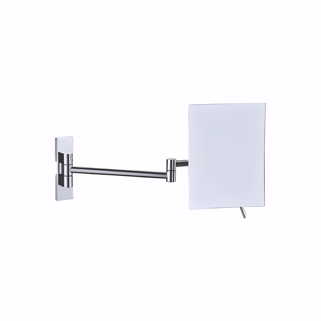 [2431115] Espejo de aumento de 2 brazos / 1 cara x 3 aumentos Cuadrado