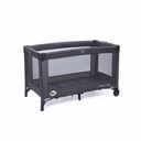 Cuna viaje plegable gris