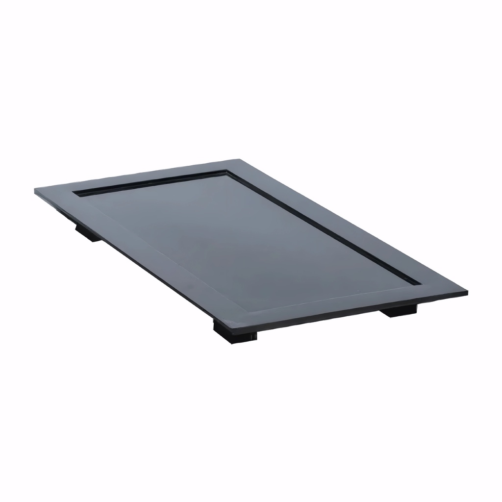 [3307504] Bandeja servicio en Melamina negra