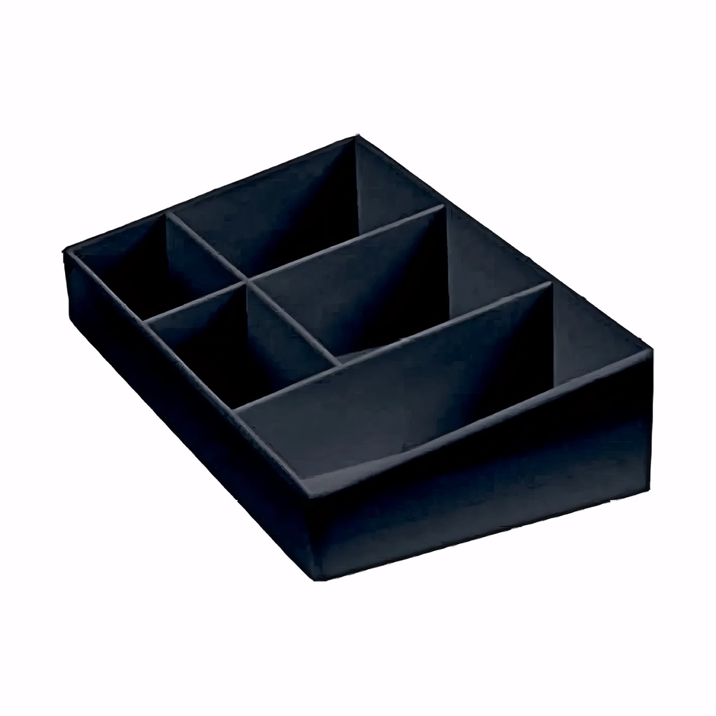 [3307608] Bandeja bolsitas grande en Melamina negra