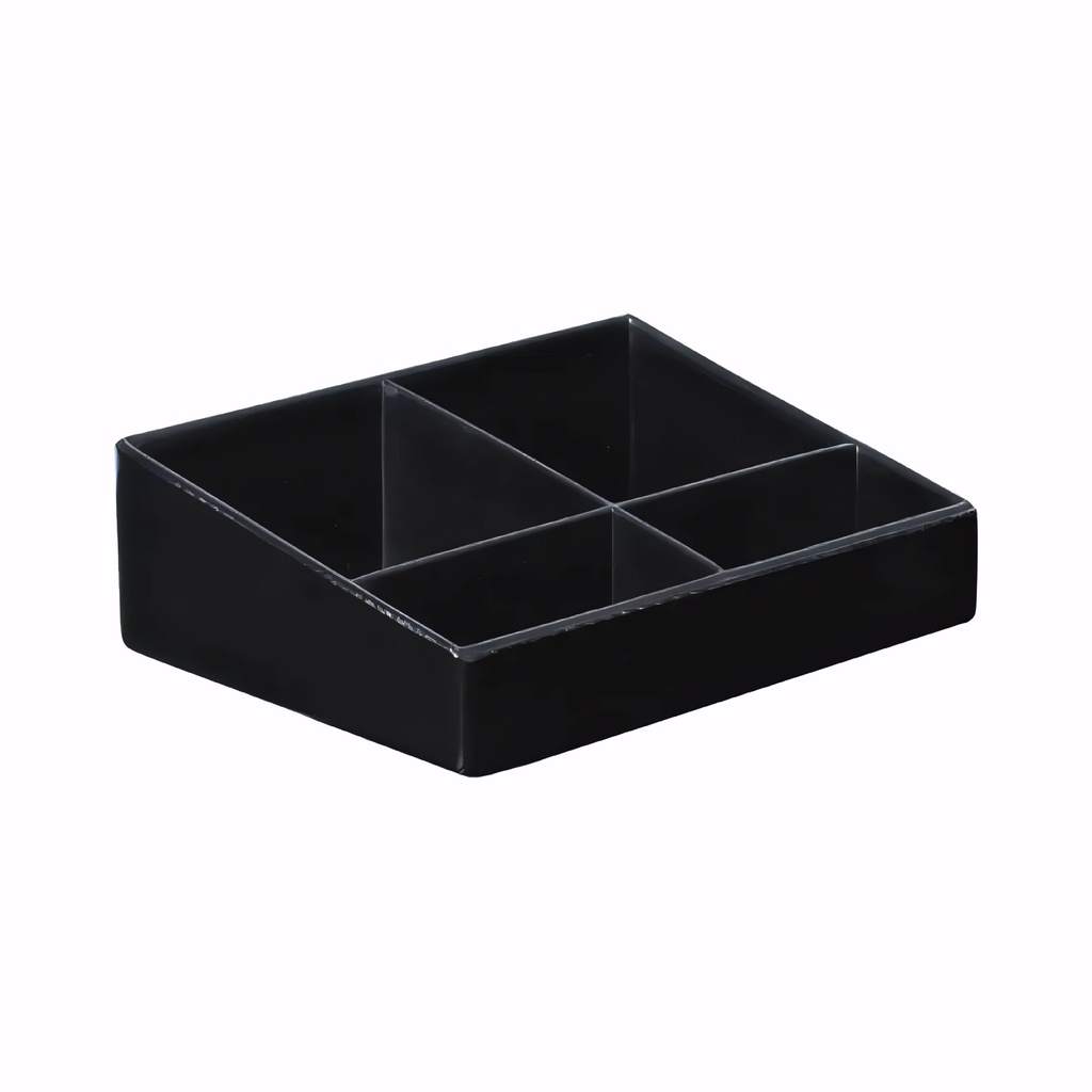 Bandeja bolsitas pequeña en Melamina negra
