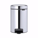 Papelera con pedal en Acero inoxidable brillo 3 L
