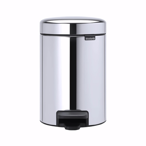 [4008000] Papelera con pedal en Acero inoxidable brillo 3 L