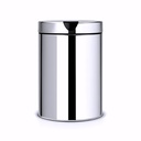 Papelera con tapa en Acero inoxidable brillo 3 L Mural