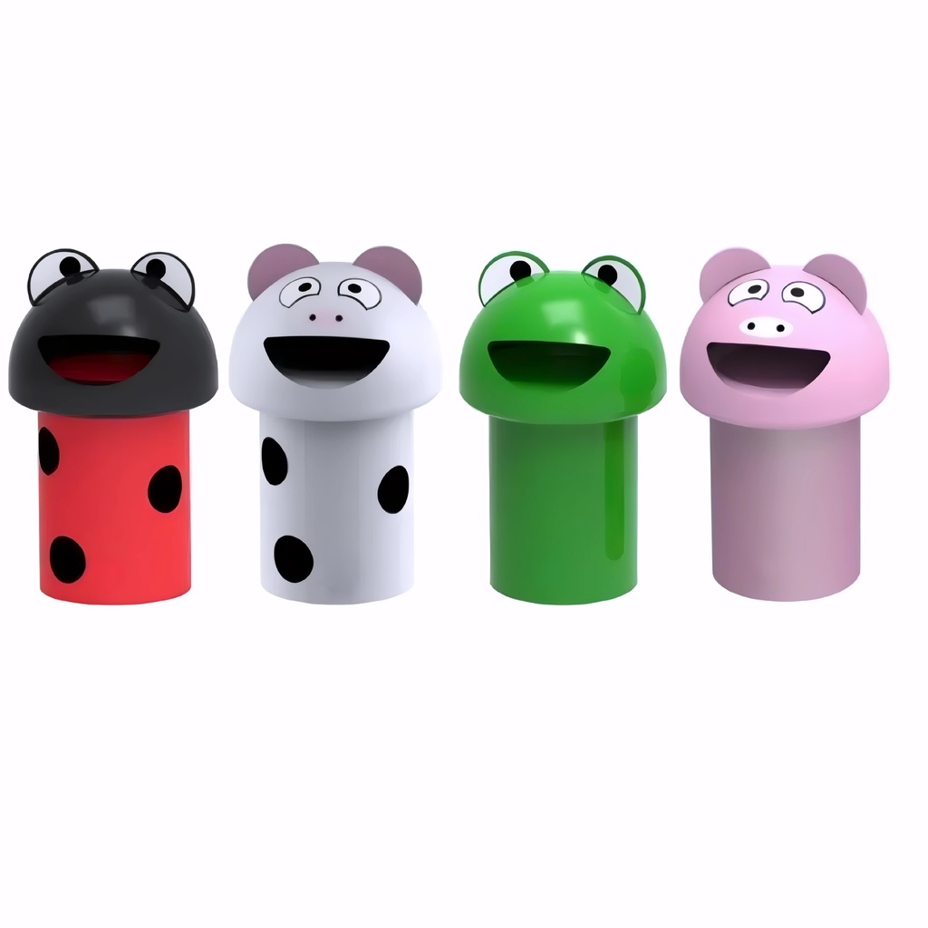 Papelera para reciclaje en Plástico color a elegir 60 L Infantil MiniBuddy