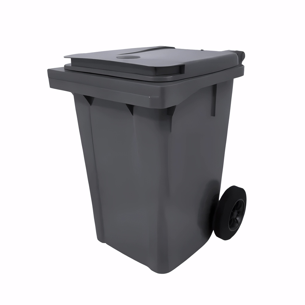 Contenedor de 60 L en Polietileno gris