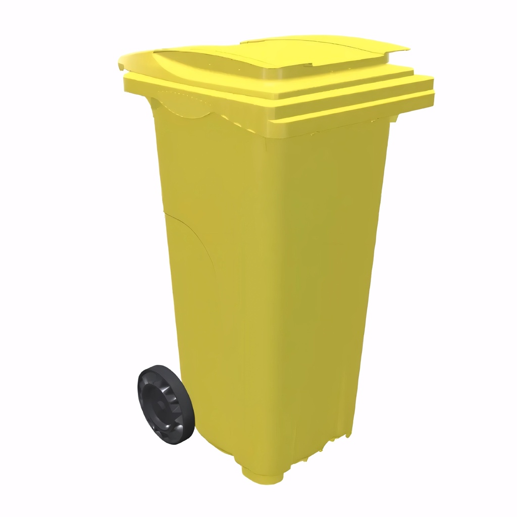 [4604020] Contenedor de 120 L en Polietileno amarillo