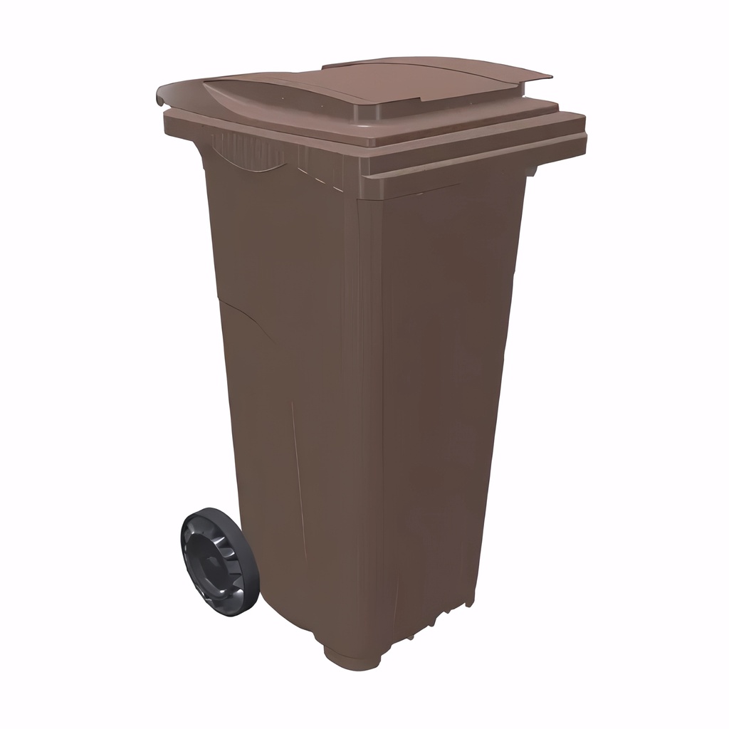 Contenedor de 120 L en Polietileno marrón