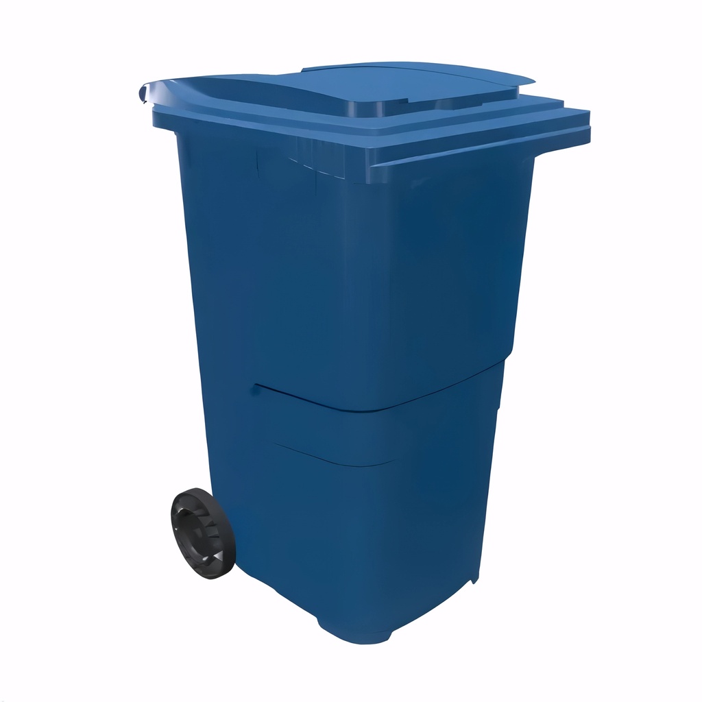 Contenedor de 240 L en Polietileno azul