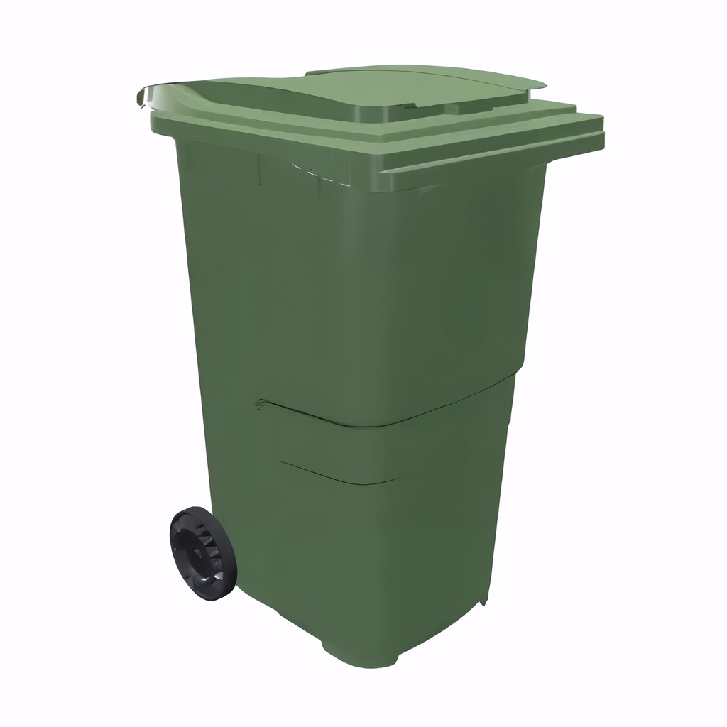 Contenedor de 240 L en Polietileno verde alicante