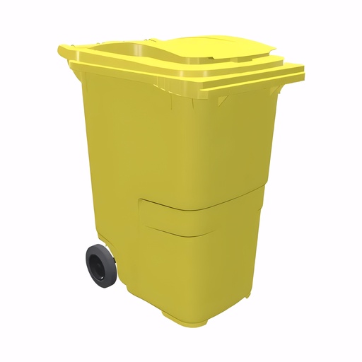 [4608020] Contenedor de 360 L en Polietileno amarillo