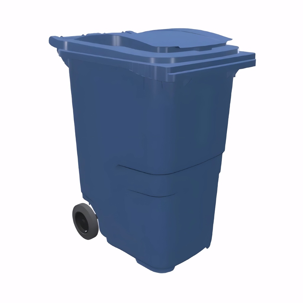 Contenedor de 360 L en Polietileno azul