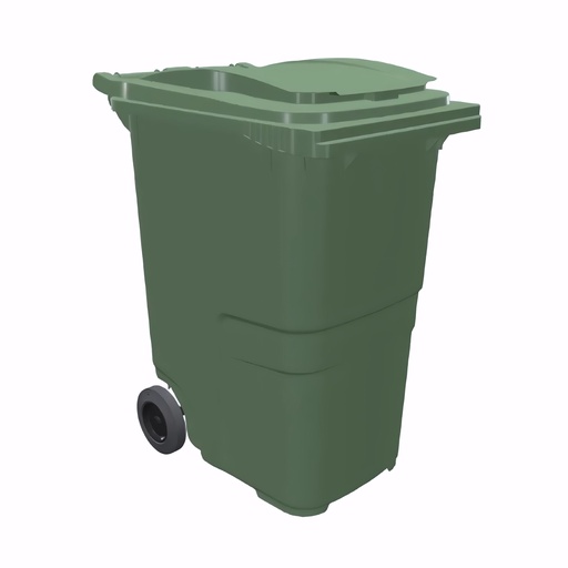 [4608040] Contenedor de 360 L en Polietileno verde alicante