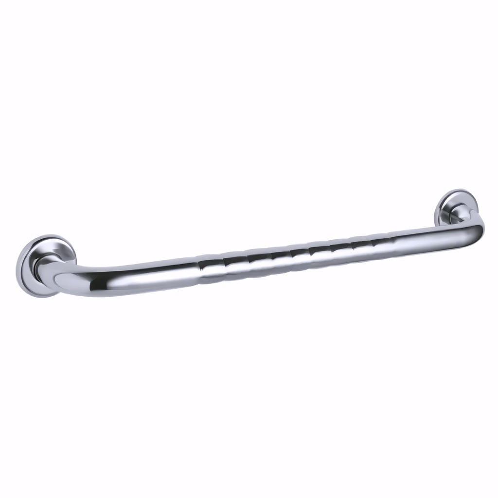 [4803000] Asidero Recto 60 cm en Acero inoxidable pulido con sistema antideslizante